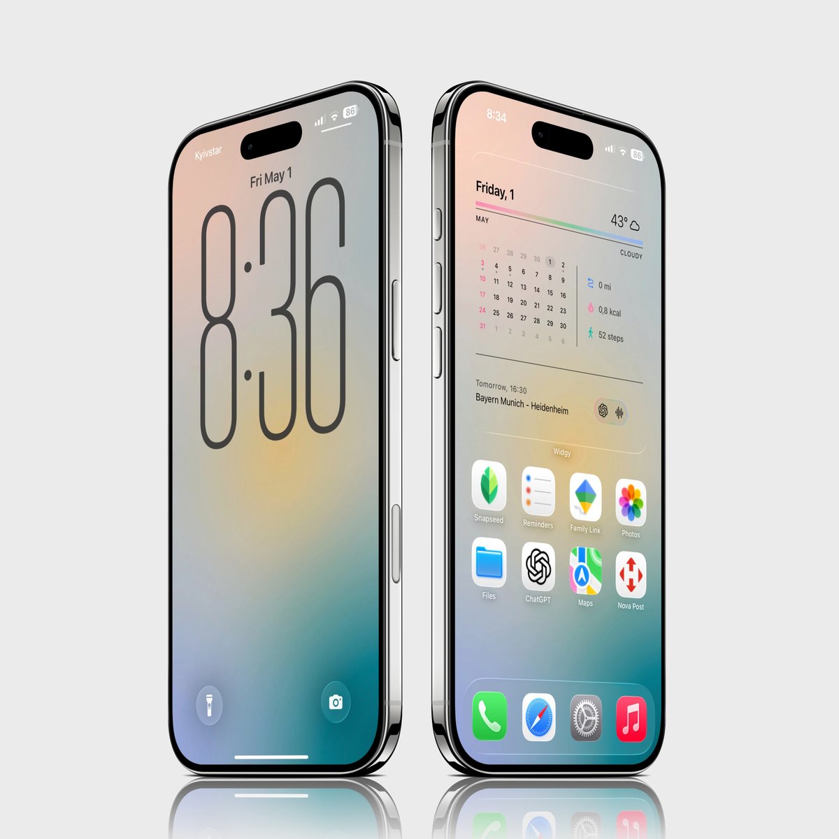 Hewoood's tweet image. Easily refresh your iPhone:
widget - Spring pack, click to download now ko-fi.com/s/d9368bb5e3
wallpaper - by @alex2clemente 

#IOS26 #wallpapper #ios #iphonewallpaper #iphonesetup #customatization #Widgy #widget #homescreen #setup #iphonetheme #phone #iphone