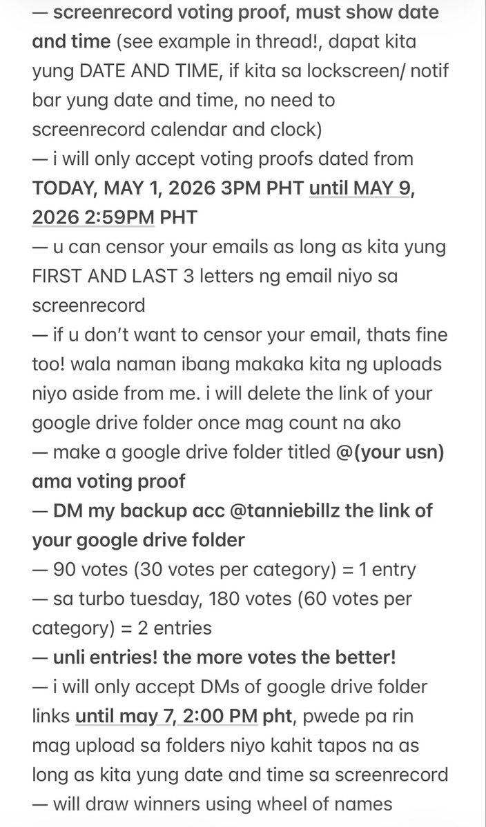 bts AMAs voting giveaway PH ONLY

— 1 winner of arirang living legend album lucky draw
— 2 winners of arirang random album lucky draw
— 7 winners of ₱250 gcash
— mbf rt like
— see instructions and example on thread
— any q’s, dm me 
(hindi kasali yung @.gmail .com sa last 3