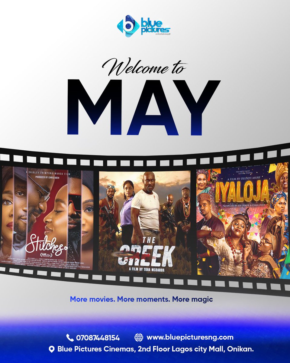 bluepicturedist's tweet photo. May just got bigger.

More stories hitting the screen. More moments that stay with you. More culture shaping conversations.
At Blue Pictures Distribution, we don’t just distribute films… we move culture and create experiences that travel far beyond the cinema. https://t.co/vMAUs9ASe2
