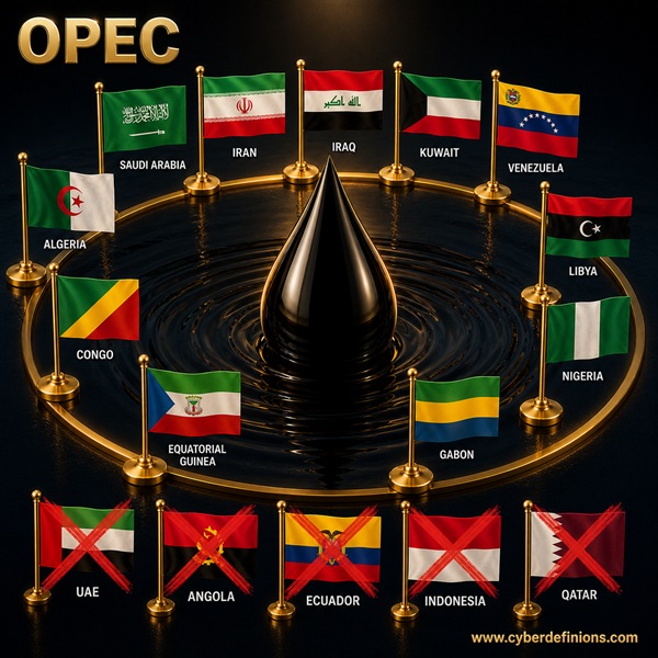 Cyberdefs's tweet photo. What's OPEC all about? Is it just a group of oil-rich nations that formed a cartel to control oil supply and influence global prices?

Get the simple answer here:

https://t.co/UlfOtZXP0A

#OPEC #Oil #Energy #Economics #GlobalMarkets #BreakingNews #CyberDefs https://t.co/WLhRtoCsEi