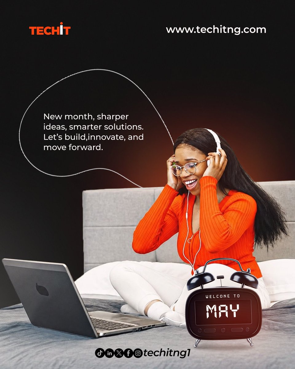 techitng1's tweet photo. April is done. May is here. 🔥

No more excuses. No more delays. Your digital presence will not build itself.

TECHiT is ready. Are you? 

Let’s talk:

🌐 https://t.co/9hKT0cOLco
📩 info@techitng.com https://t.co/b8hpJfX8w4