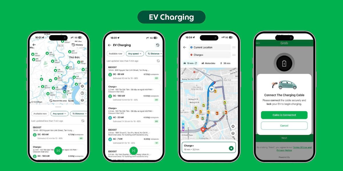naiim_ahmad's tweet image. 🟢  Save more while going green: Enjoy exclusive EV charging discounts through partners like EBOOST and Charge+.

#GrabVietnam #EV #GreenMobility #Sustainability #Innovation #Voltality #NetZero #DriverFirst #EVCharging #SmartMobility