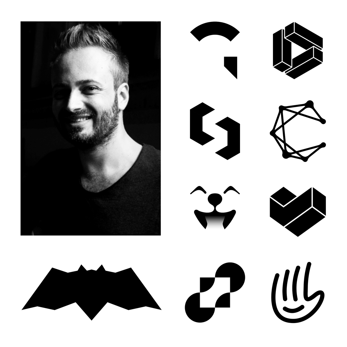 Alex Tass, logo designer 🦇 tweet media