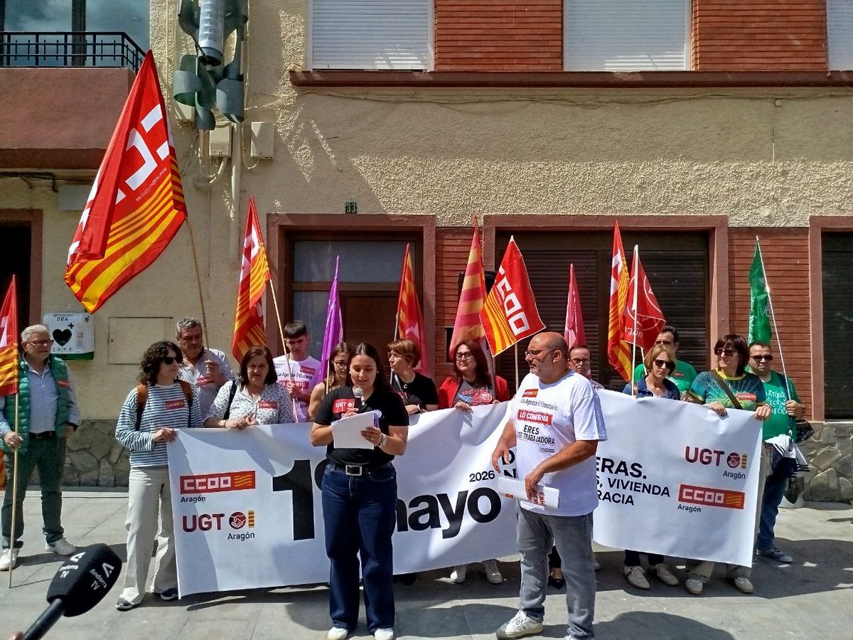 Comisiones Obreras Aragón tweet media