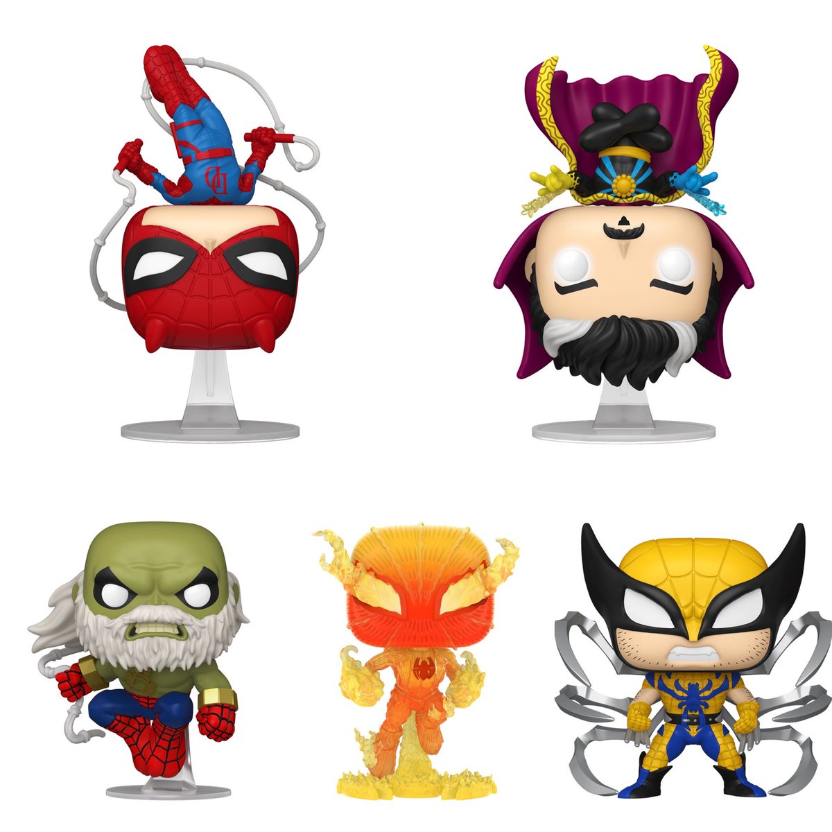 DisTrackers's tweet image. First look at Target exclusive Spider-Man Cosplay Pops!
.
#Marvel #SpiderMan #Funko #FunkoPop