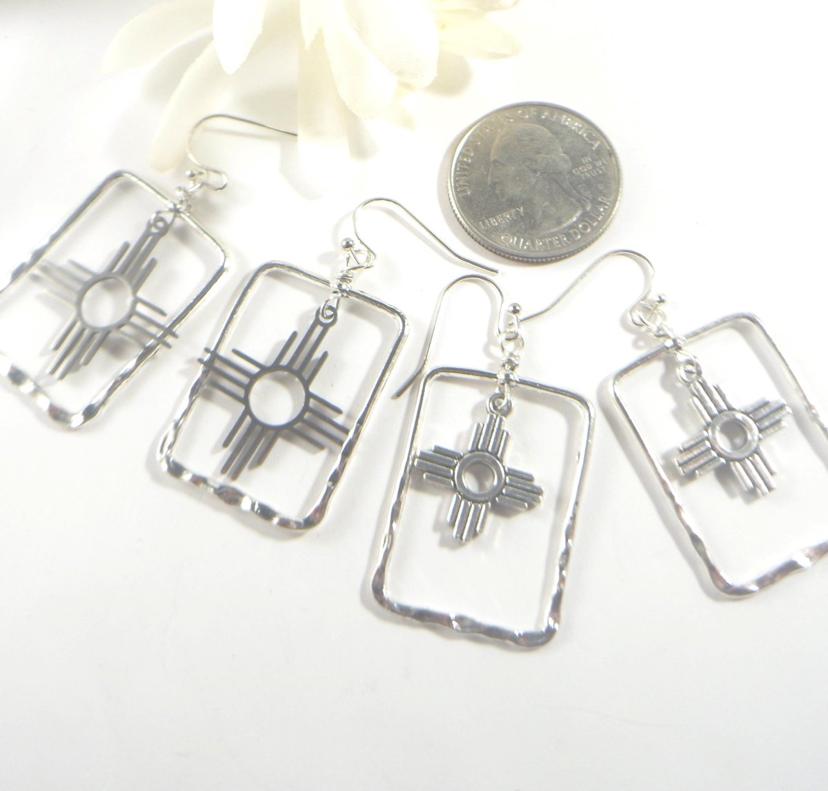valroseshowers's tweet image. Zia Sun Earrings, Unique Dangle: Southwestern Style New Mexico Jewelry tuppu.net/a299481b #EtsySeller #EtsyShop #NewMexico #SantaFe #NewMexicoPride