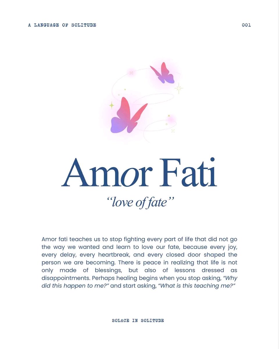 Liminal1988's tweet photo. Amor Fati "love of fate" https://t.co/v3UqNYD2Jj