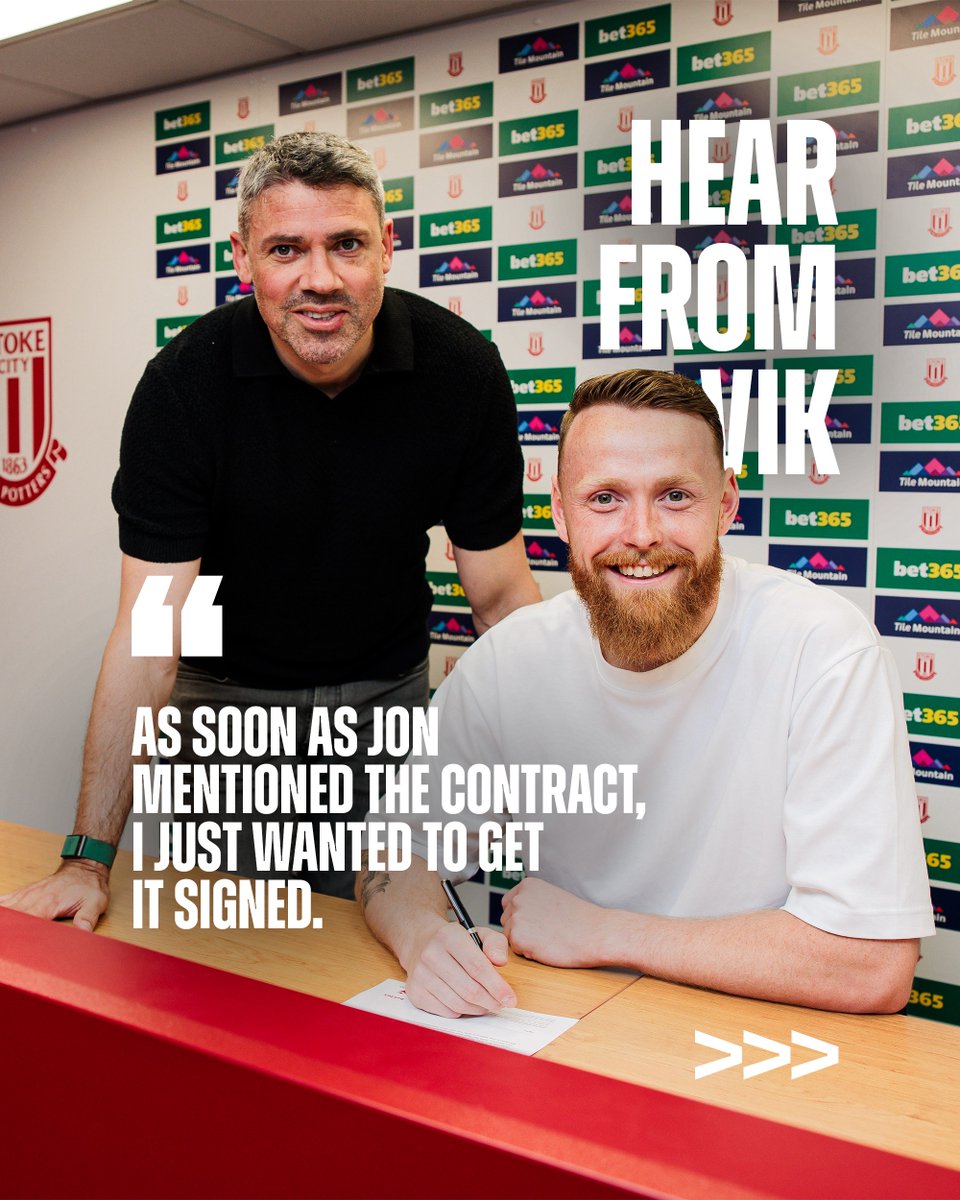 stokecity's tweet photo. Here to stay.

City's number one's pride at being part of the Potters.