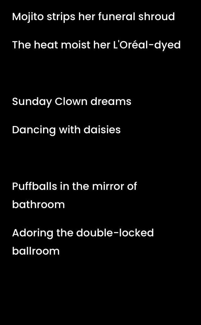 HRMsuzuki's tweet image. […]

Reflected in shining faces
The mirror balls spinning 

— «sunday clown, monday bees» 

・

#ICYMI: I hope you all enjoy my poem published in Blood + Honey @Blood_Honey_Lit, February 2026.
Link ⬇️