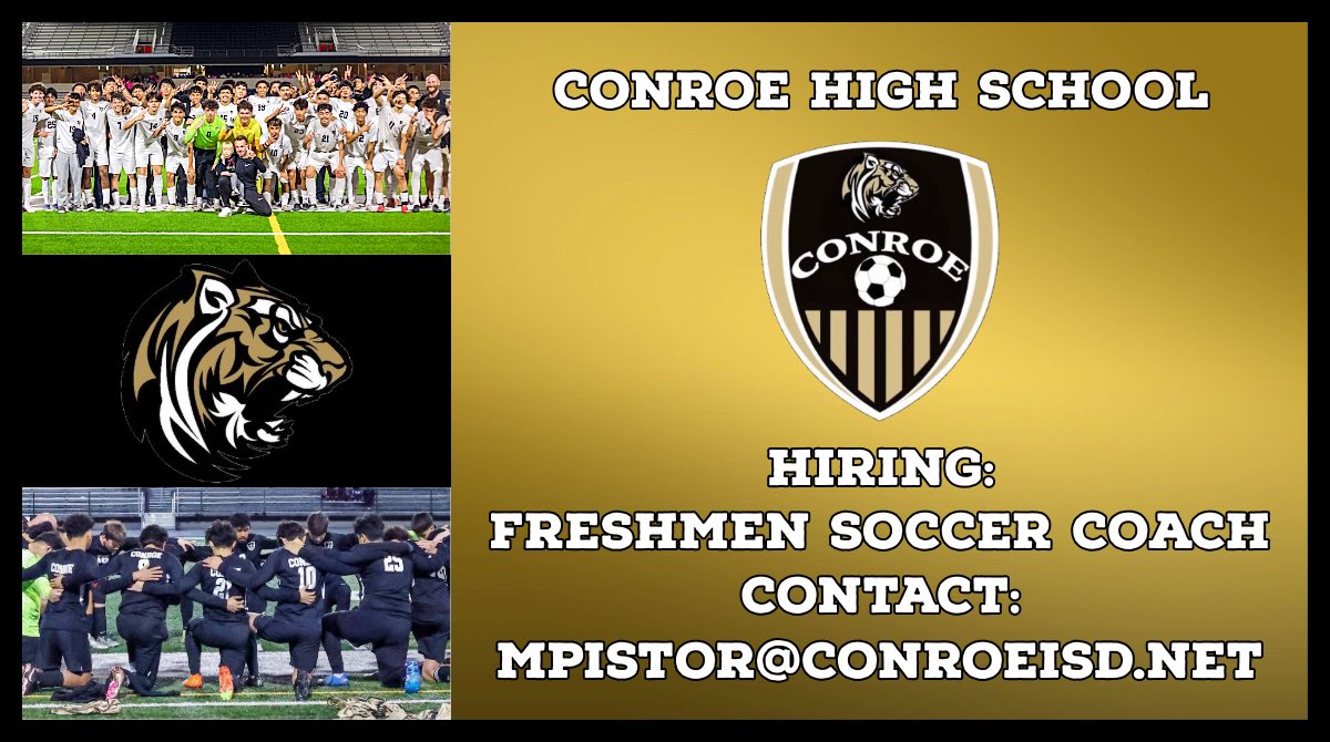 Conroe_Soccer's tweet photo. https://t.co/Tx6Jf5bMXd