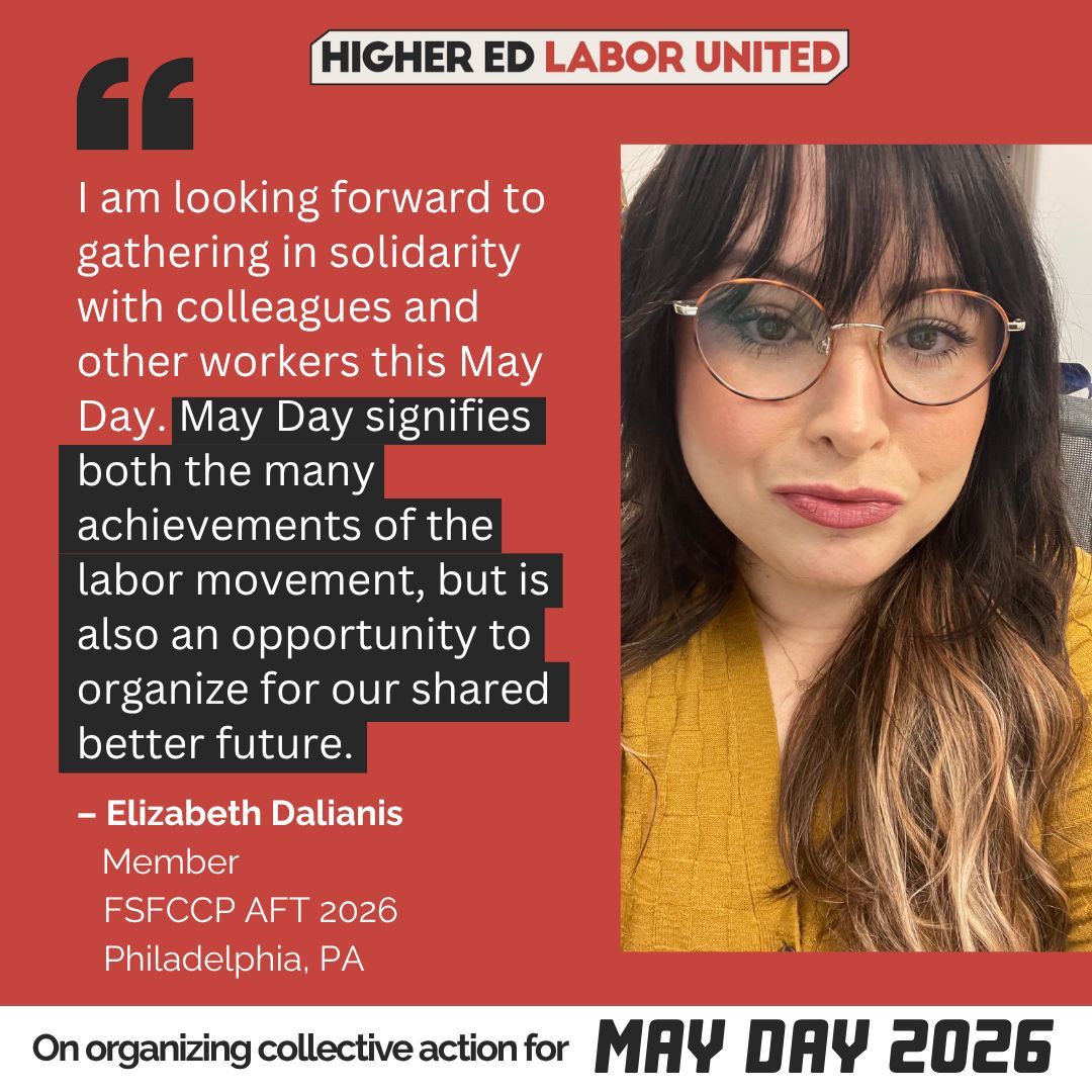 Higher Education Labor United (HELU) tweet media