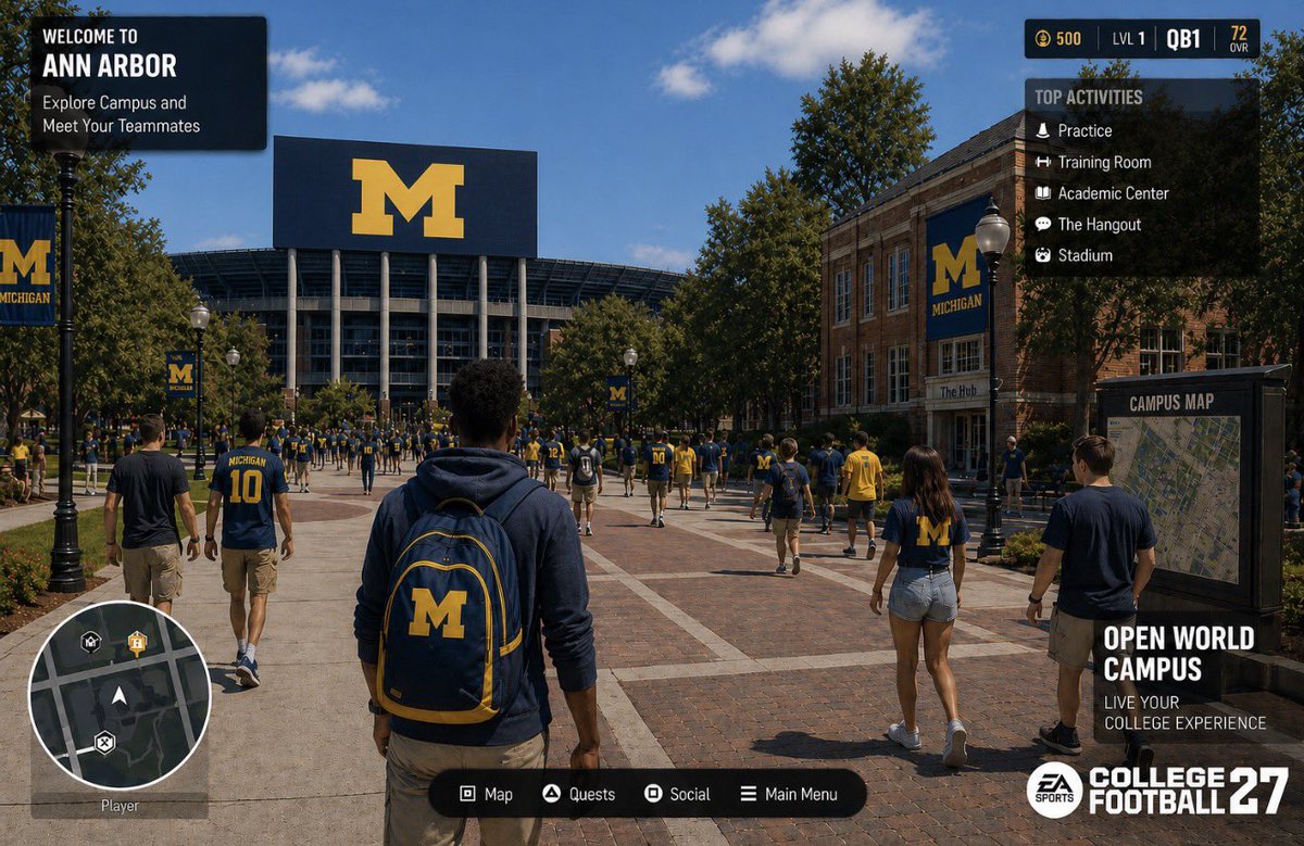 12_beersdeep's tweet photo. I’m so in on an open world CFB27

#GoBlue〽️ https://t.co/VyvlBCdWwx