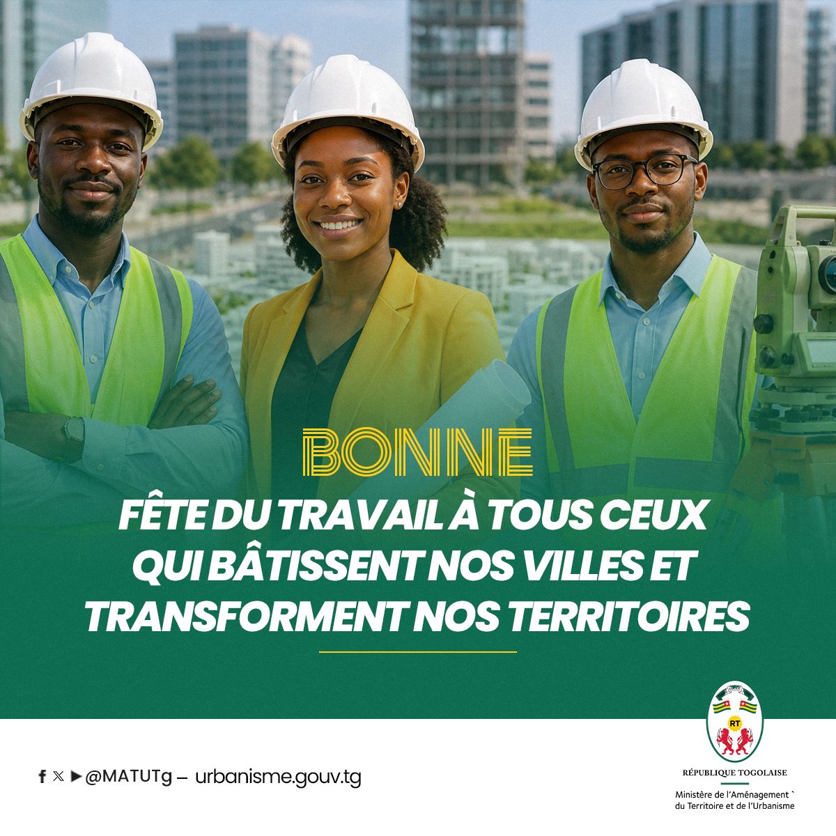 Ministère de l'aménagement du territoire🇹🇬 tweet media