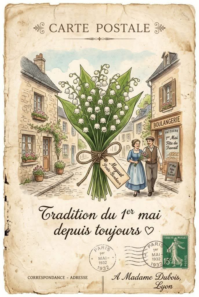 PHILAJEUNE's tweet photo. Bon 1er Mai à toutes et à tous 💛👍😉 https://t.co/SkNk7MmZuv