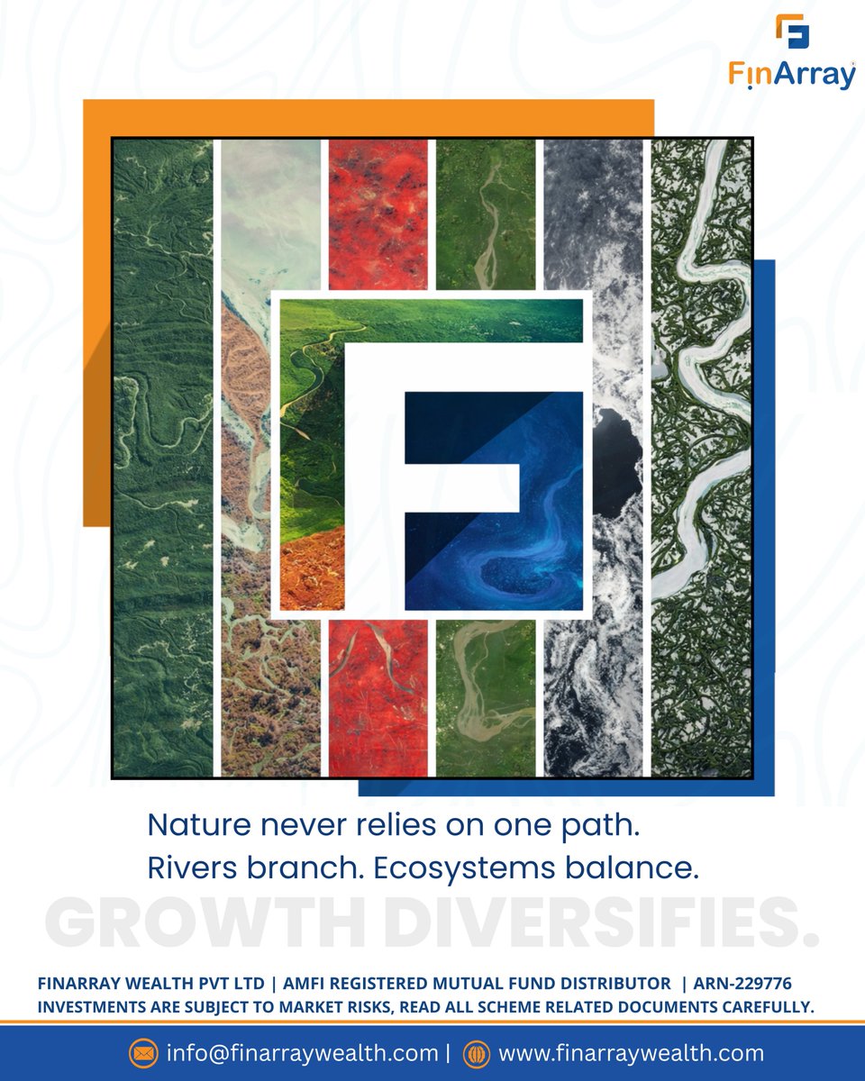 FinArray_Wealth's tweet photo. We build diversified strategies that balance risk and unlock long-term opportunities, just like nature.

#diversification #wealth #finarray #nasa #trend #nasatrend https://t.co/reEP1WyXVe