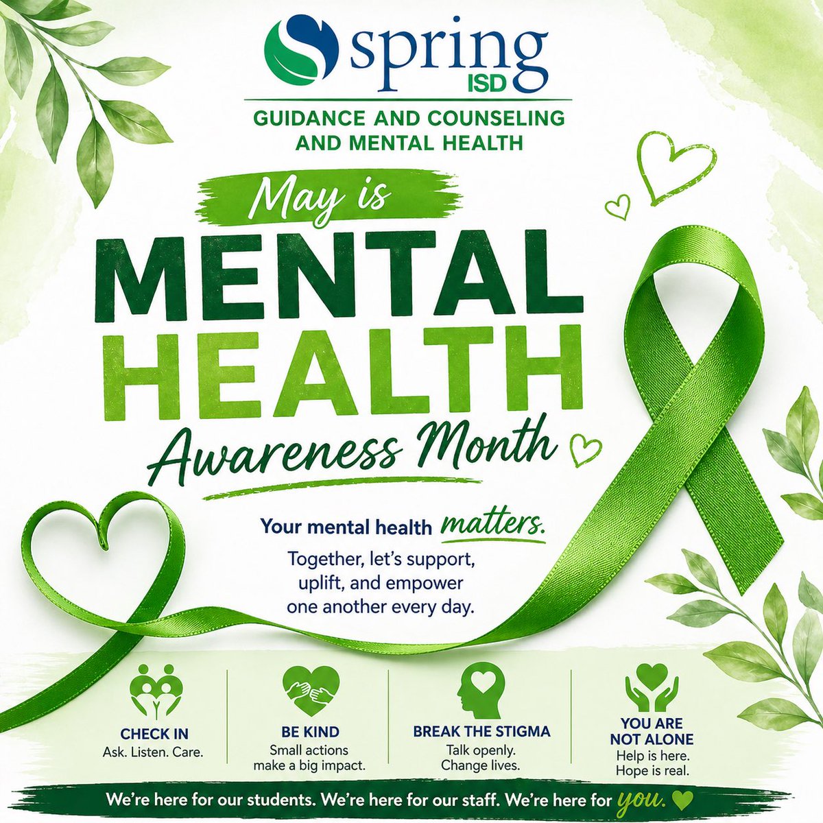 Spring ISD Guidance & Counseling and Mental Health tweet media