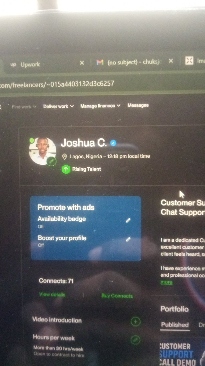 Joshua Ekwusah tweet media