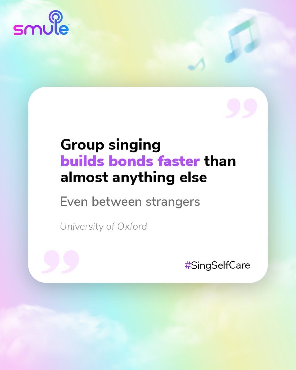 Smule tweet media