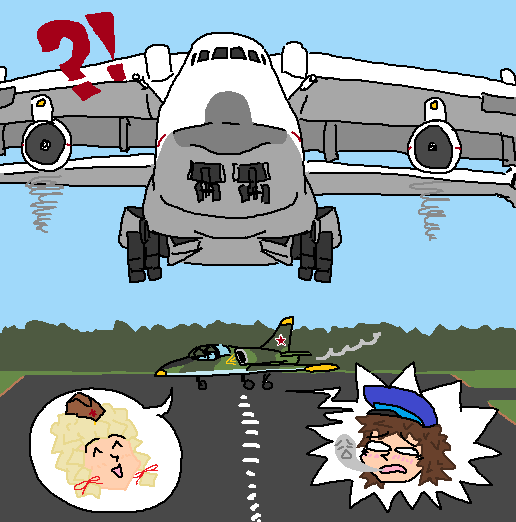 dont forget to check the runway approach before crossing