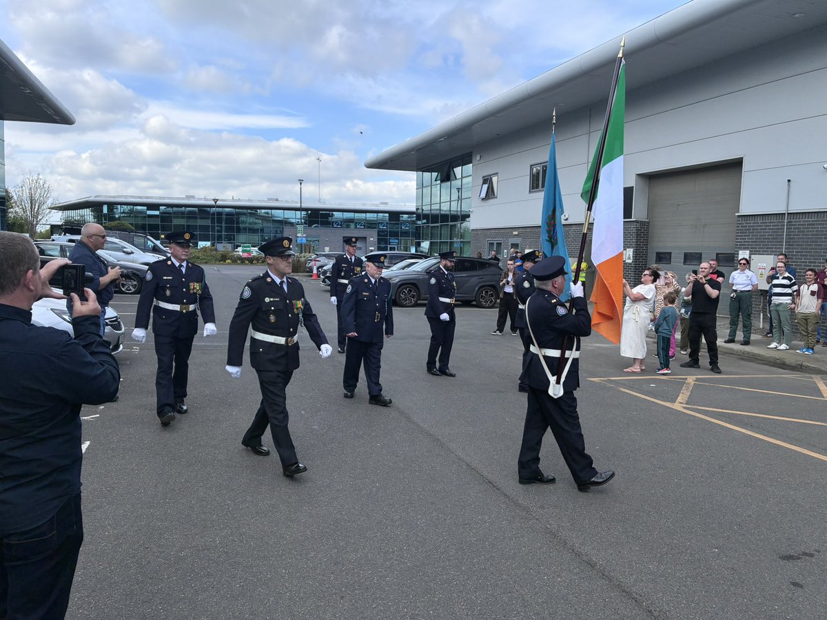 nas_training's tweet photo. Another huge organisational loss for NAS as AP Supervisor Frank Rice from Maynooth Station retires after 44 years service.  As his colleagues say 44 years of “agitating and innovating” We wish him, Mary and the family well for the next phase https://t.co/JAHOBqGppX