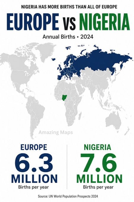 Le nigeria a plus de naissance par an,  que toute l’Europe réunie. En incluant les non Blancs occupant un pays en Europe.

Il nous faut un lobby pour : 

- Faciliter les naissances Blanches. 
- Remigrer un maximum d'extra Européens.

-Constitutionnaliser la Légitime Préférence.
