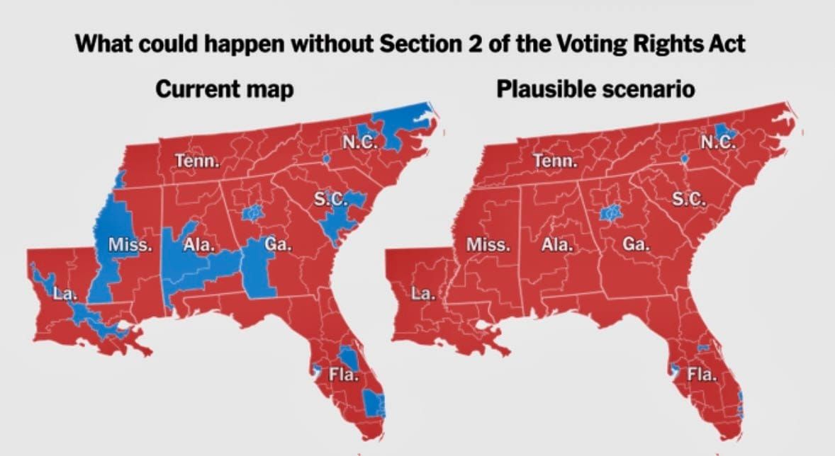 alpoliticsx's tweet image. Marshall, Allen ask SCOTUS for Relief in Redistricting Fight
-Alabama AG Marshall, SecState Allen seek relief after high court ruling in Callais reshapes redistricting law across the South
#alpolitics #Callais #SCOTUS @GovernorKayIvey @AGSteveMarshall @alasecofstate 
Link in