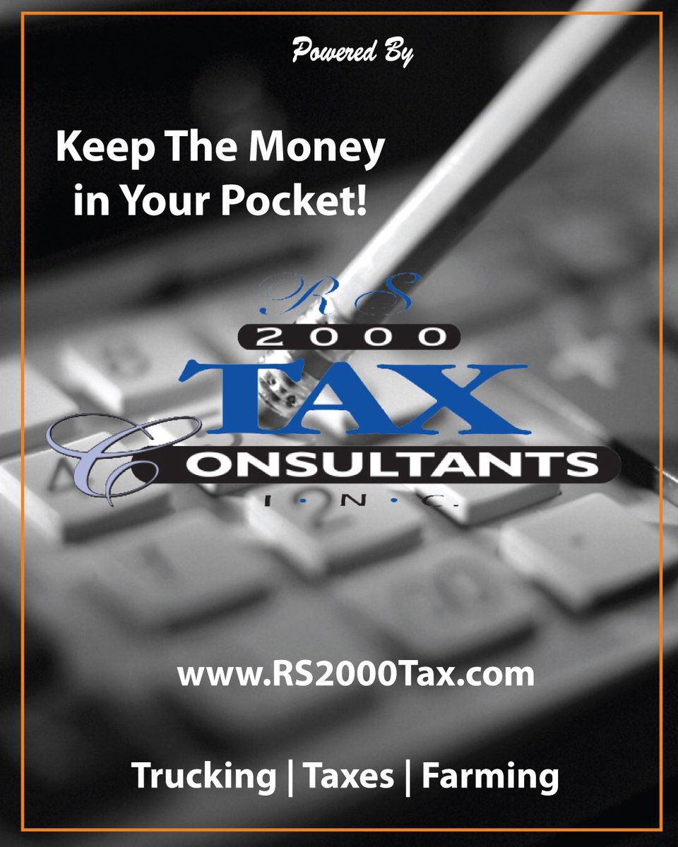 theleadpedal's tweet image. If things didn’t work out for you this year, maybe it’s time to call in the professionals? Now is the time to plan for next year! #trucking #taxes #truckers rs2000tax.com