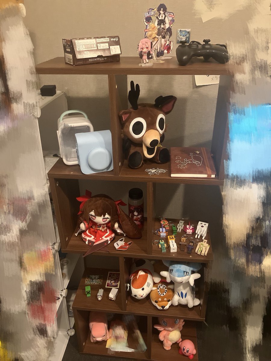 昨日の深夜作った棚を置きました！！✨ 洗濯機の木材事件これにて完結