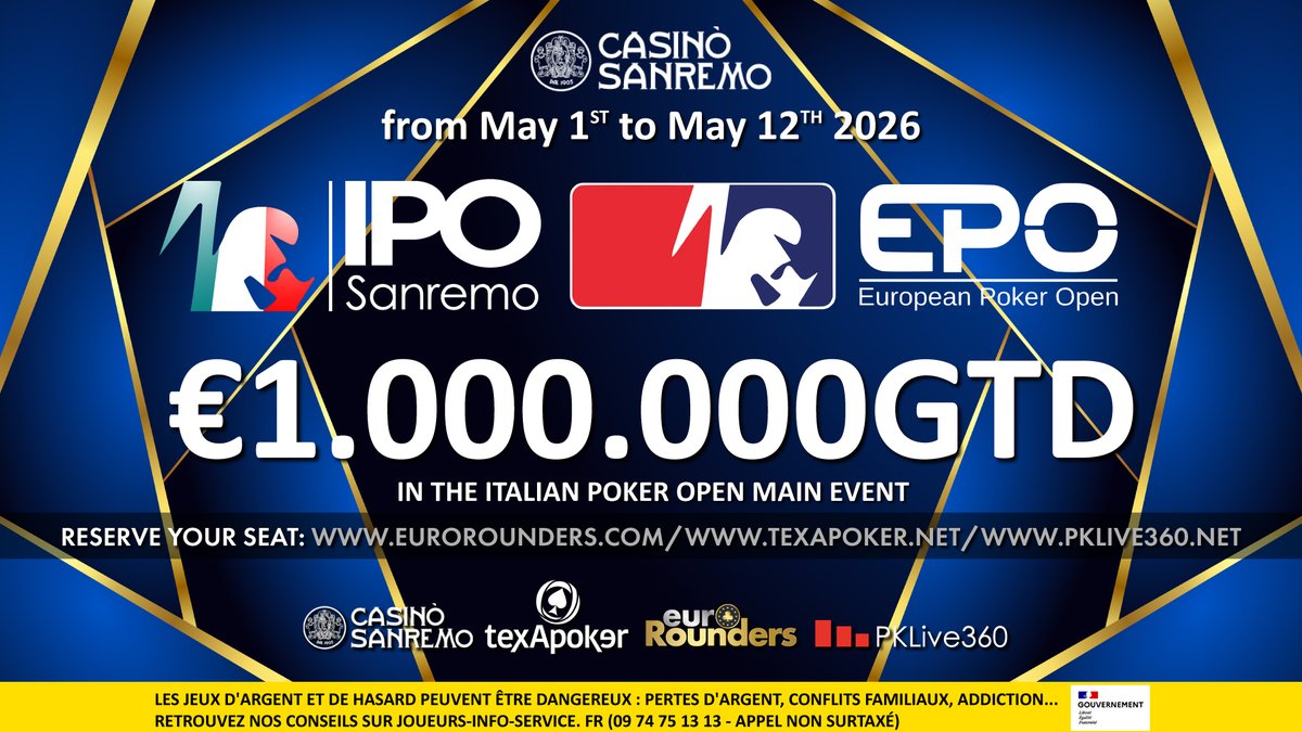 Texapoker Events Live tweet media