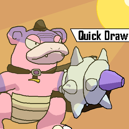 Timekeeper_hi's tweet photo. Galarian Slowbro and OC Pixel Art 

Finished uni for now so I can do more of these.
Dareth my Galarian Slowbro is the goat. Speed is irrelevant 
Also wanted to do another Scrap Knight test so here he is.

#Pokemon #pokemonfanart #pixelart #oc #fyp https://t.co/w81JWfjycF