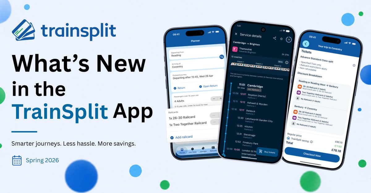 TrainSplit.com tweet media