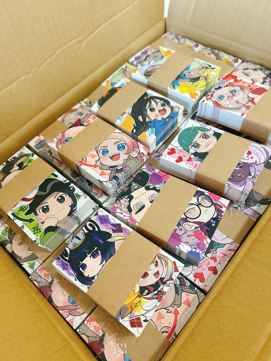 メッセージカード届きました！
