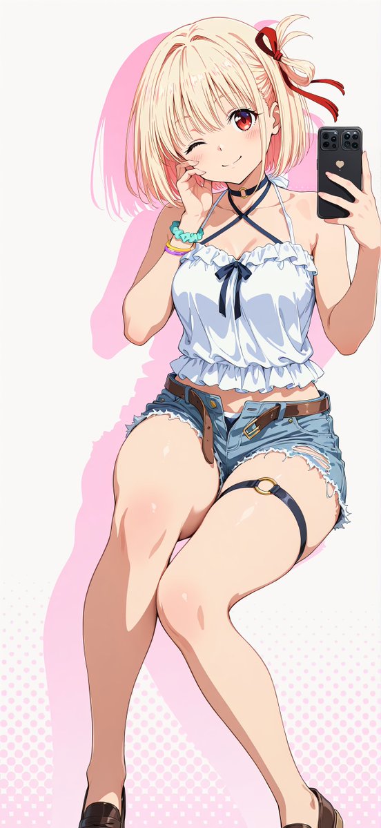 Mikoko_Neko's tweet image. や…やっと仕事終わった〜‼️

朝から突然の電話応対で忙しく…昼休み休憩も取れずPCと睨めっこしてました 🖥️ฅ( ˙꒳​˙ ฅ)ｼﾞｰ💦

GW中はAIイラスト目一杯勉強するぞ〜ฅ^&amp;gt;ω&amp;lt;^ฅ✨

SFW. No nudity, no suggestive intent
リコリス・リコイル / 錦木 千束
#AIイラスト好きさんと繋がりたい
#AIイラスト