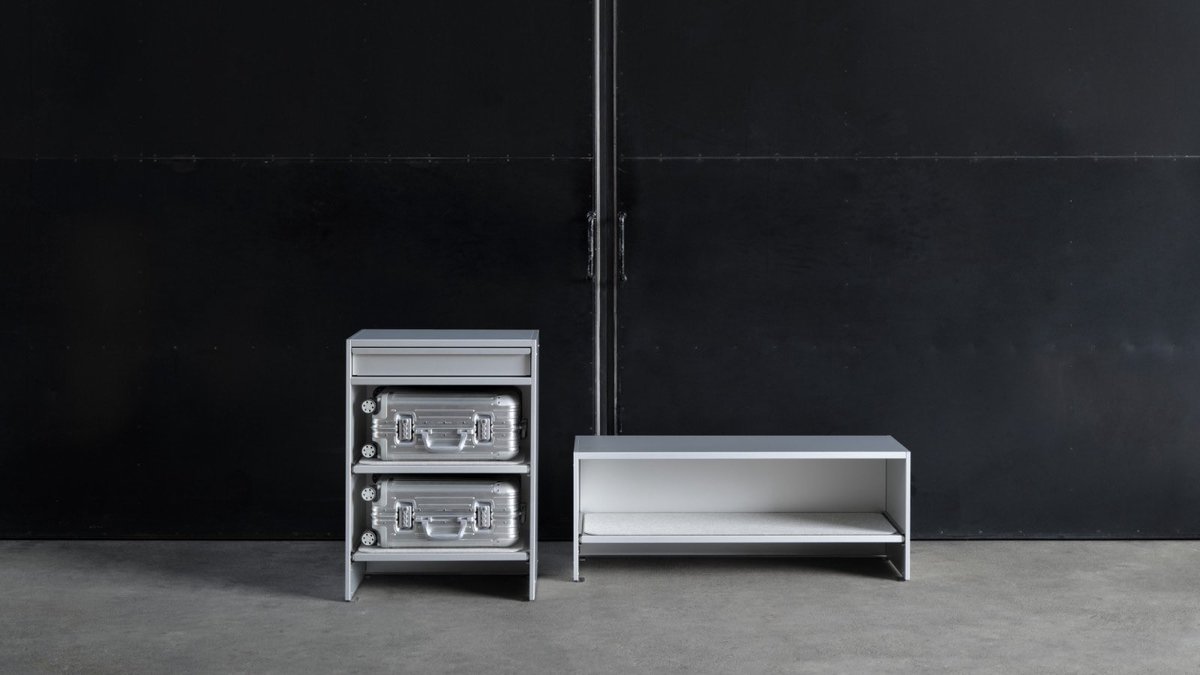 Luxe_net's tweet photo. Rimowa dévoile une collection de mobilier avec Lehni ◾️

À découvrir ici — https://t.co/dTT3mrQLua https://t.co/abdfsyZh2R