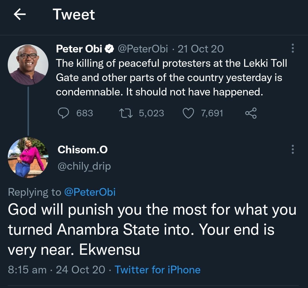 Edo first tweet media