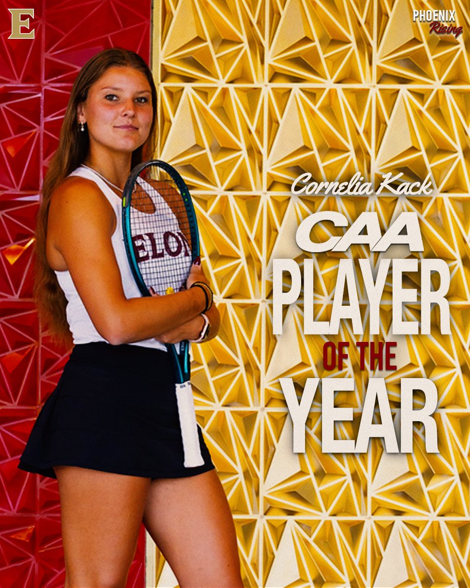 ElonWTennis's tweet image. Lots of CAA honors to go around! Congratulations to our All-CAA selections and award winners! 🏆

📰 tinyurl.com/ycxhnkk5

#PhoenixRising | #EUWT
