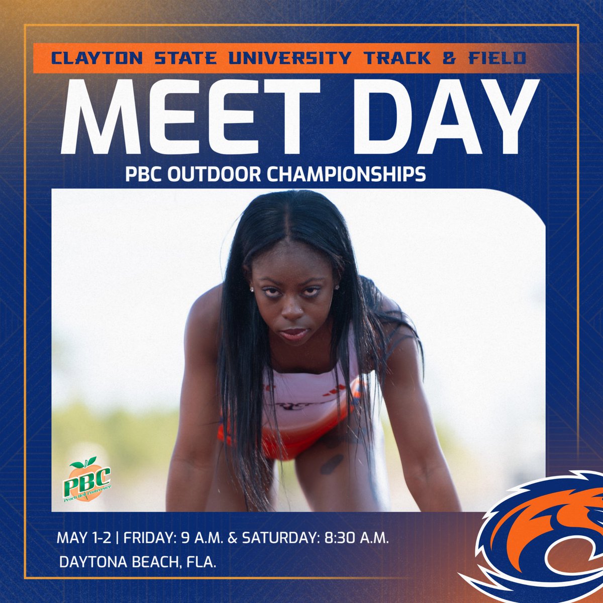 Clayton State Athletics tweet media