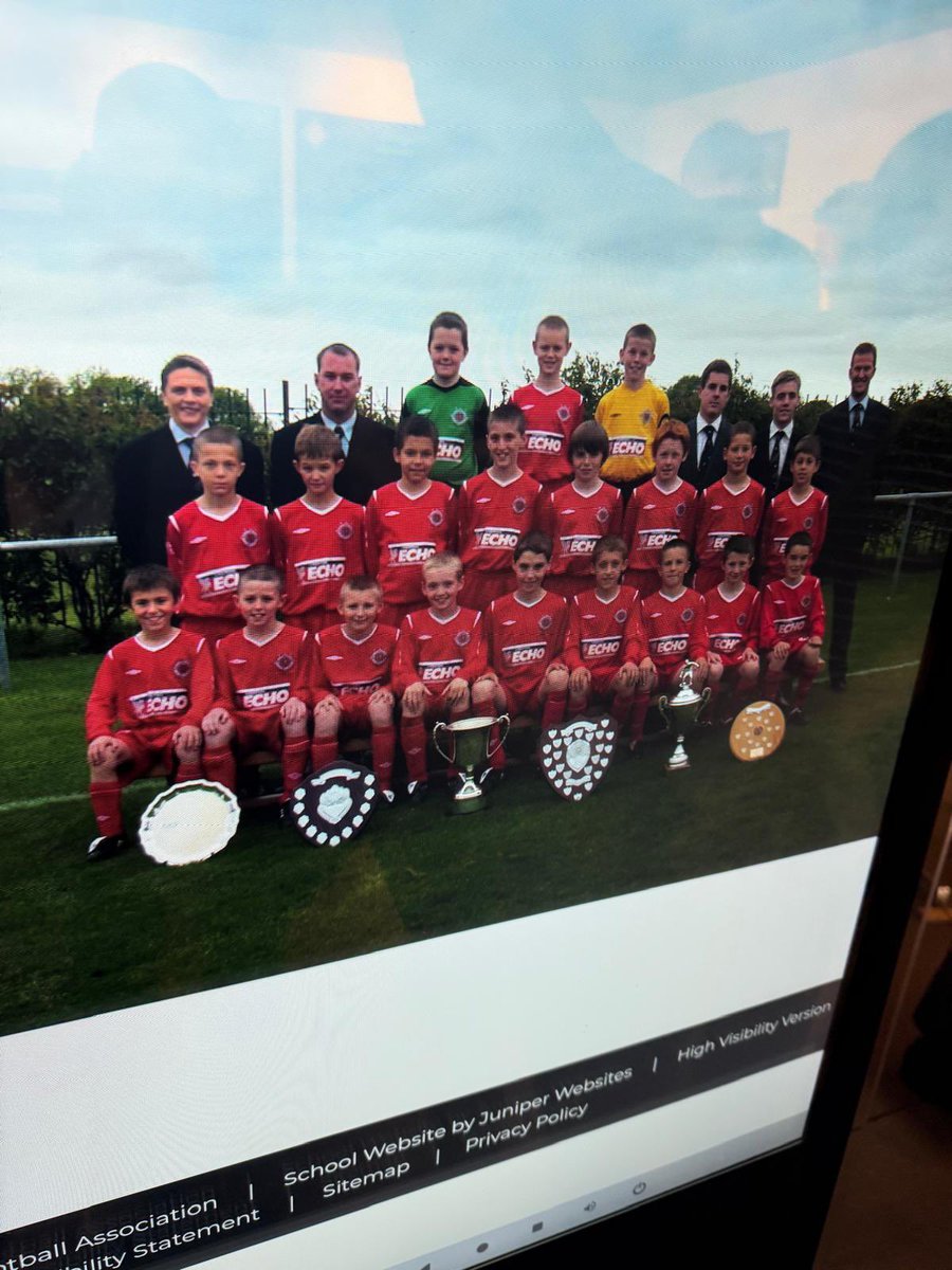 TheOKFoundation's tweet photo. Mark attended the launch of the Month long Liverpool Schools FA Exhibition at St George’s Hall last night, celebrating the incredible history, legacy, and future of the LSFA ⚽️

Our Ollie was part of the 2008/09 U10 squad that went on to win the Amsterdam Tournament 🏆🇳🇱💙 https://t.co/FLkpPSgCDw