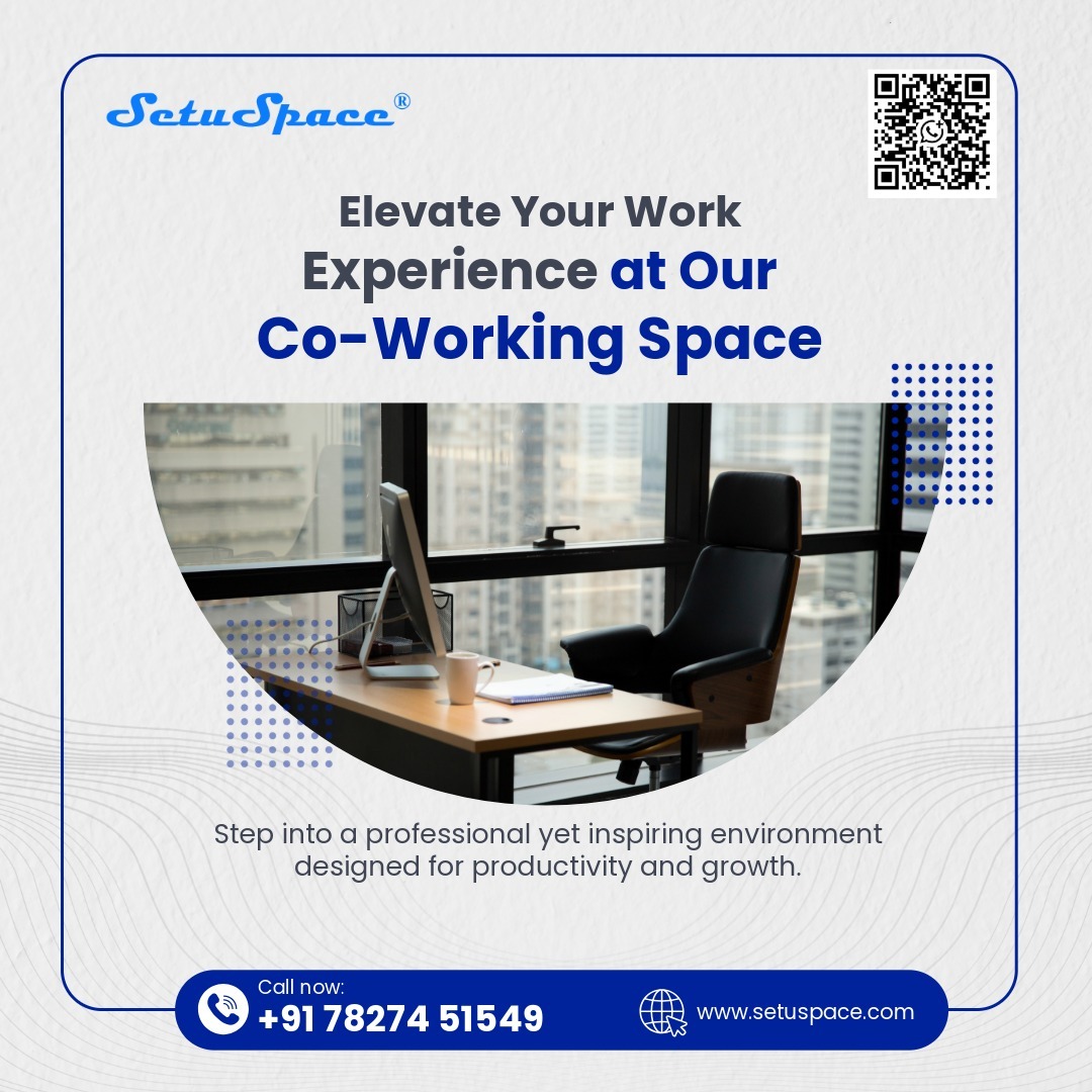 SetuSpace3's tweet image. 🚀 Join our community and take your work to the next level.

📞 Book your seat today!
+91 7827451549

#Coworking #SetuSpace #WorkFromAnywhere #StartupIndia #OfficeSpace #BusinessGrowth #EntrepreneurLife #FlexibleWorkspace