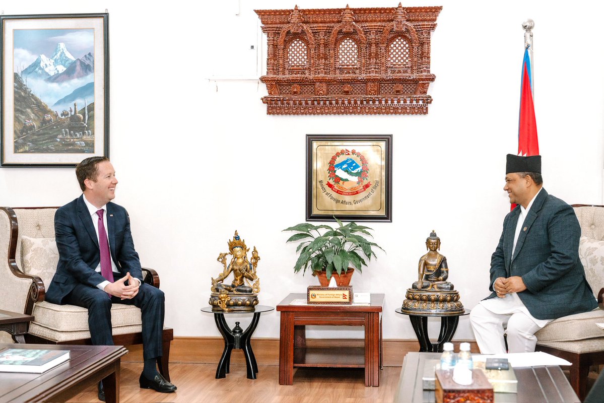 U.S. Embassy Nepal tweet media