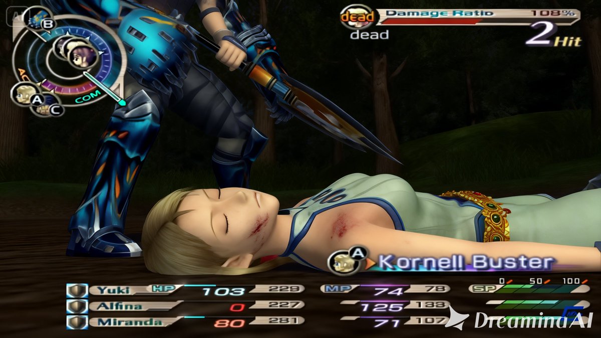 prasetya_j93824's tweet photo. Alfina Grandia 3 グランディアIII is Down and defeated by some enemies game over Ryona リョナ. The pretty young elf girl with long ear type is easy defeated and now she lying on ground unconcious. #rpggame #fantasygame #playstation2 #squreenix #game https://t.co/J03UW0ti5J