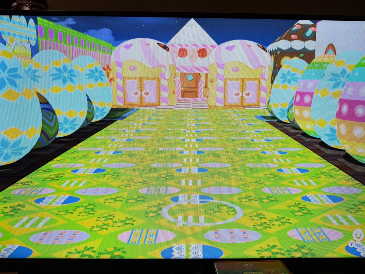 123_kuro's tweet photo. トモコレ、島作り中ー！
テーマパーク風のエリアとお菓子とイースターのエリアを作成中！
これから、ヨーロッパエリアも作っていく！
#トモコレ 
#tomodatchilife https://t.co/OklTyiYVr8