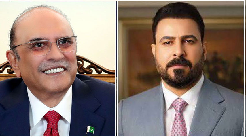 RadioPakistan's tweet image. President @AAliZardari has held a telephone conversation with PM-designate of #Iraq Ali Falih Khadim Al-Zaidi and conveyed his congratulations on his elevation to the coveted position of the head of the government
@PresOfPakistan @IraqiPMO @IraqiGovt @ForeignOfficePk