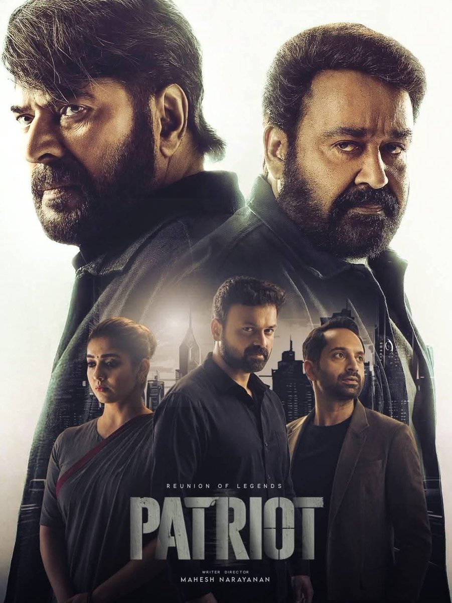 getbalumenon's tweet photo. #Patriot works for me for the most part, except the final 20–25 mins which feel stretched and dilute some emotional moments at the end. Still, a solid production with a brilliant Mammookka and terrific Lalettan. Excellent making by Mahesh Narayanan! Worth a theatre watch! https://t.co/PinqEE7nt9