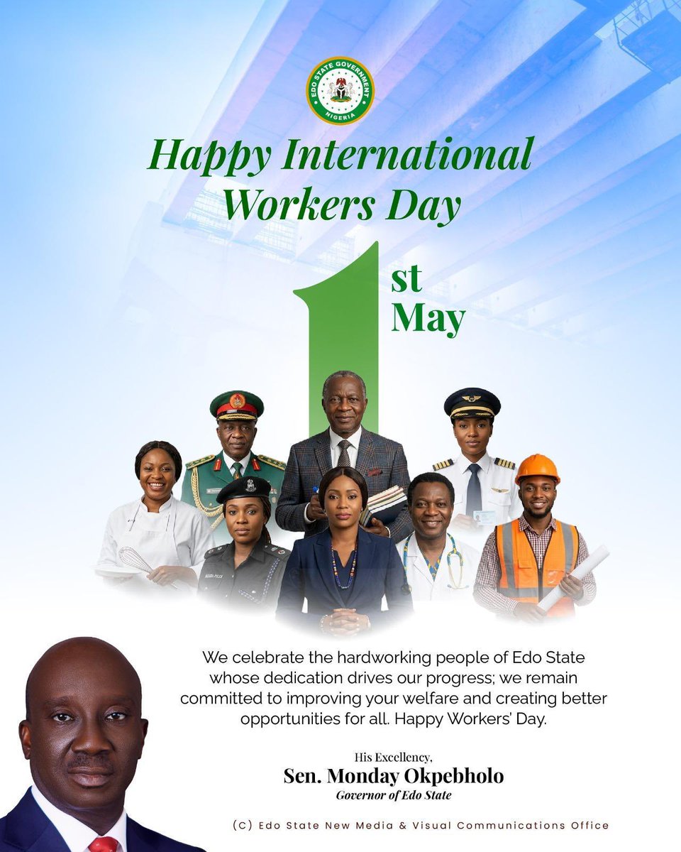 Harmless480's tweet photo. Happy Workers Day

#PracticalGovernance
#SHINEagenda
#WorkersDay https://t.co/tCbcbSXdgO