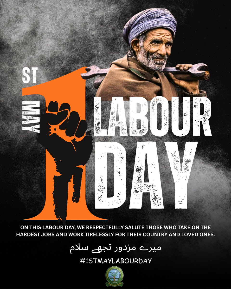 DHAKarachiOfc's tweet image. Today, we honor and salute the true backbone of our society—our dedicated workforce. We extend our deepest gratitude to the incredible individuals who sacrifice their time, energy, and comfort for us.

#LaborDay #Dedication #Workforce #FutureBuilders #Gratitude #DHA #DHAkarachi