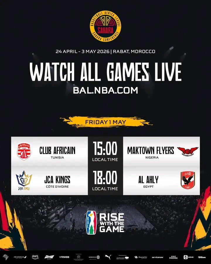 WisdomMaxwell8's tweet photo. It’s game day for the Maktown Flyers.

A decisive clash against Club Africain today everything on the line as they fight to keep their playoff hopes alive. No room for mistakes, no second chances. Let's go Flyers
#MaktownFlyers #MaktownBasketball #BAL2026 #AfricanBasketball https://t.co/ugWOV1hcwd
