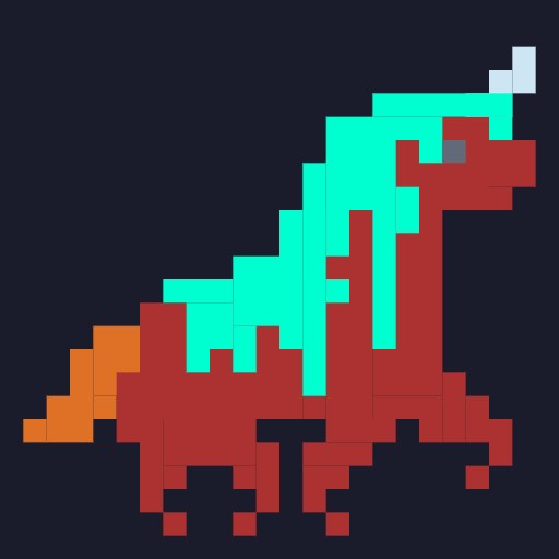 My three <a href="/unipegv4/">Unipeg</a> unicorns.

Two aren't rare at all and one is semi rare. 

To be honest though, I like the colorways of the common ones, it's like fire and ice.