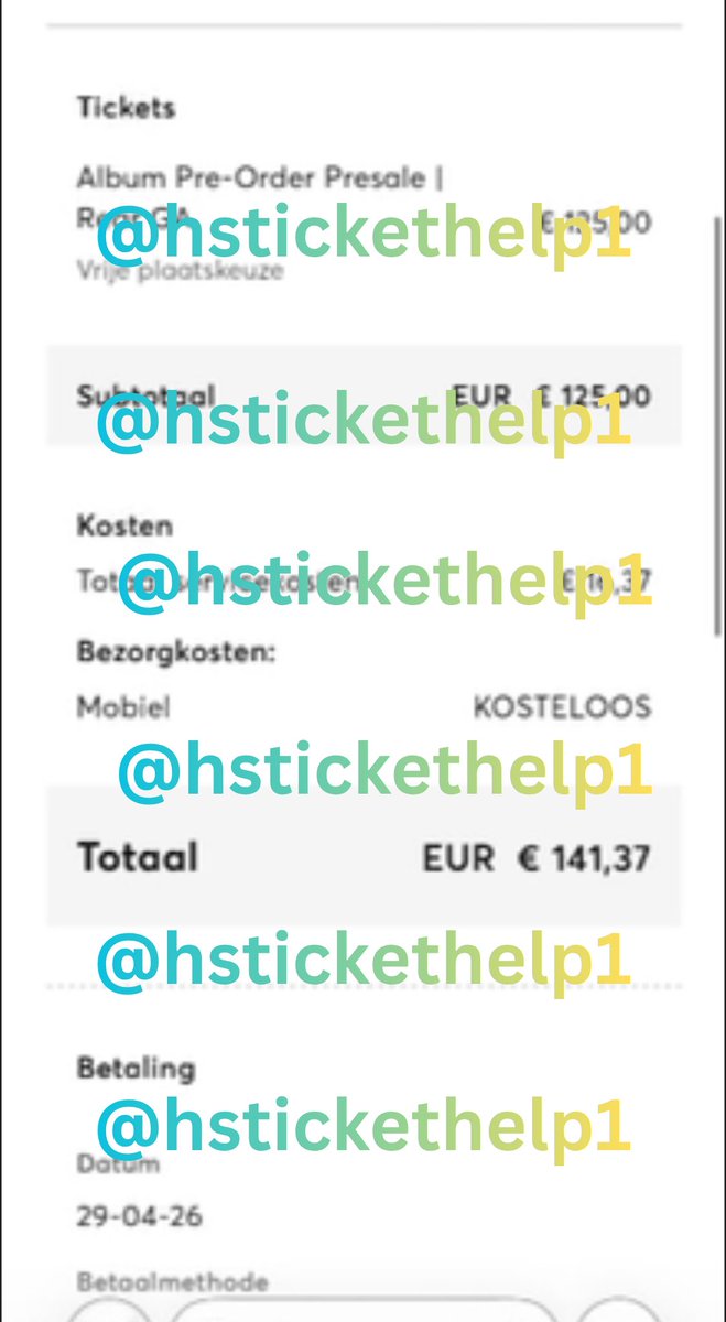 Harry Styles Ticket Help tweet media