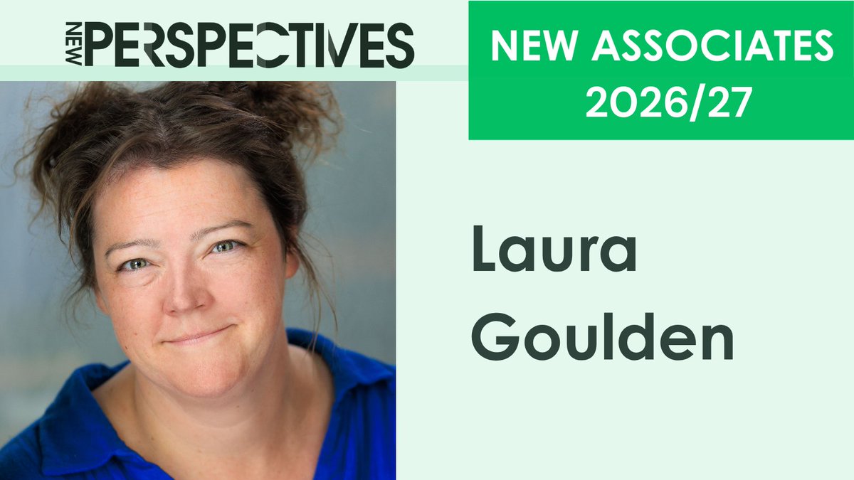 NPtheatre's tweet photo. 📢Introducing #NewAssociates 2026/27.
Meet Laura Goulden✨East Midlands based creative and deaf &amp; disabled ally with 20 years of experience collaborating with deaf &amp; disabled artists in making high quality theatre. 
More info Laura &amp; this years cohort ➡️🔗https://t.co/62yWJKXBpH https://t.co/JQXgzpcFyC